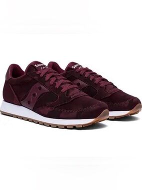 Saucony - Jazz - Burgundy Running Sneakers. Retro Vibes. Like New. Size 9.5